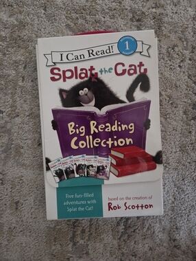 Splat The Cat Big Reading Collection (5 Books)
